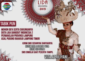 Vita Muli Lamtim, Wakili Lampung Lolos Ajang Pencarian Bakat LIDA 2019 Indosiar