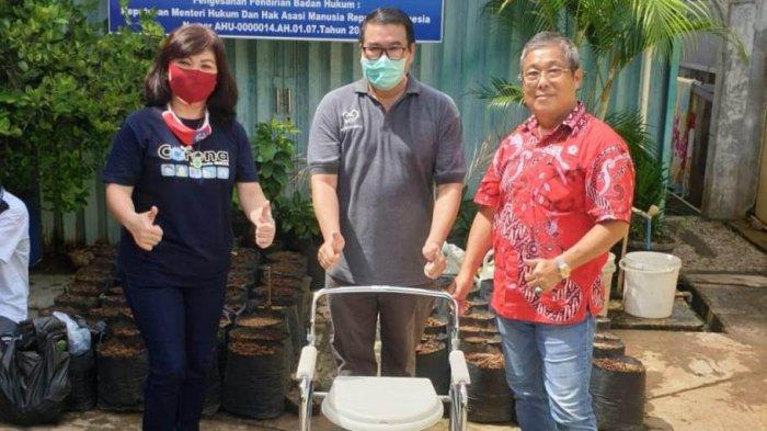 PSMTI Bandar Lampung dan Marga Lim Lampung Serahkan Bantuan Rp 55 Juta