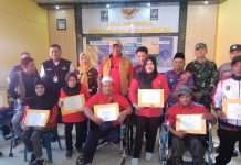 Kadisos Lamteng Hadiri HKSN di Kecamatan Kalirejo