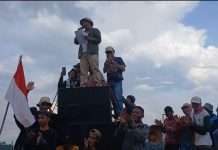 Pastikan SKB Gubernur Lampung Di Realisasikan Petani Singkong Tiga Kabupaten Bergabung Melakukan Aksi Orasi Damai Jilit Tiga