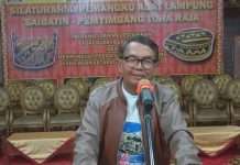 Gelar Sutan Raja Diraja Ike Edwin Sudah Sesuai Aturan Adat Lampung