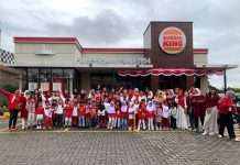 TK Islam Miftahul Huda Semarakkan HUT RI ke-80 di Burger King Antasari